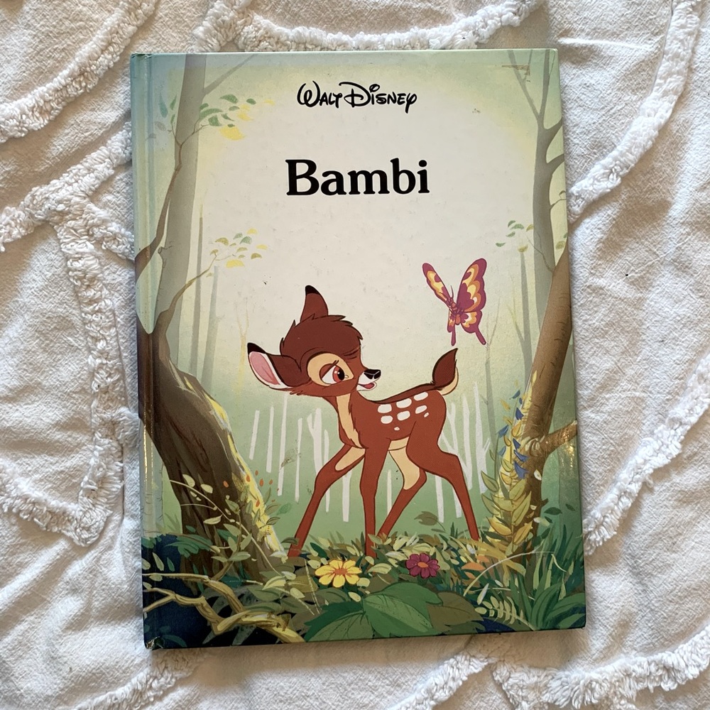 ❤️Vintage Walt Disney Bambi Hardcover